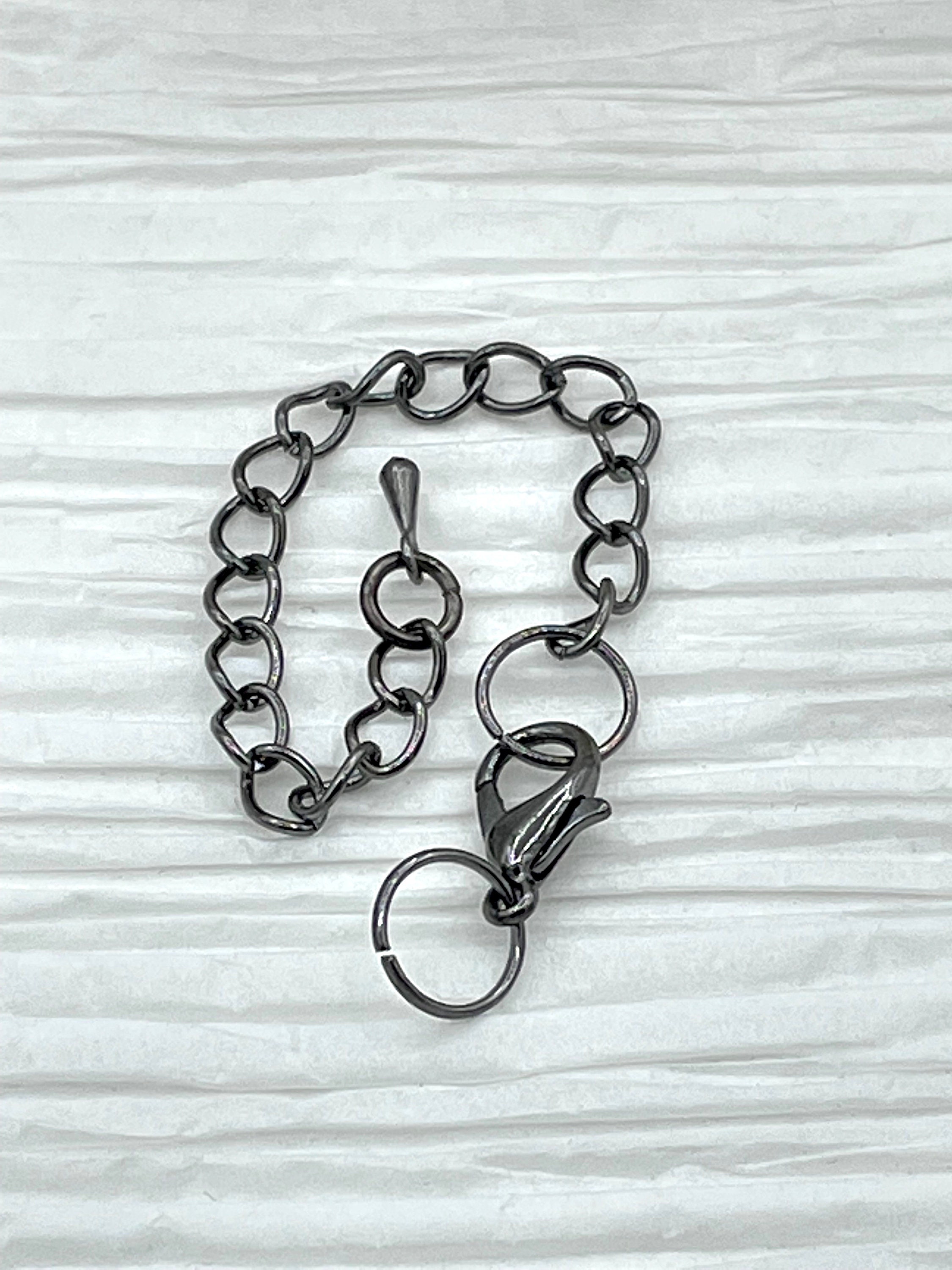 Brass Lobster Clasp With Extender Chain Lobster Clasp With Etsy