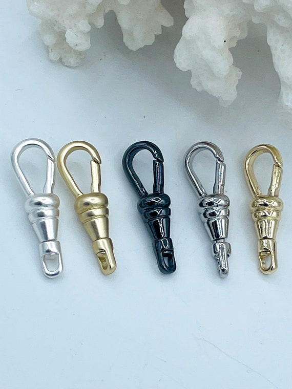 Lobster Spring Gate Clasp Push Clasp Spring Gate Oval. Etsy