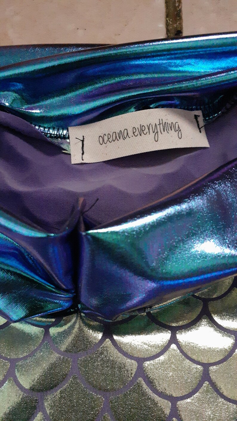 Fabric Swimmable Mermaid Tail Etsy