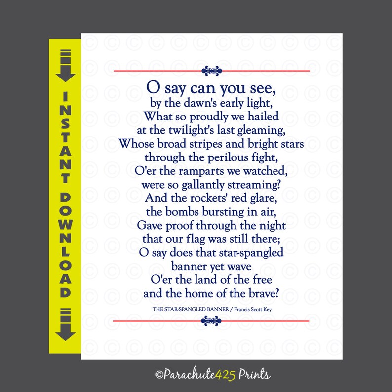 words of the star spangled banner song words of the star spangled banner song