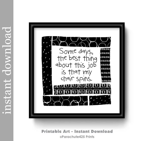 Cubicle Decor Office Printable Art