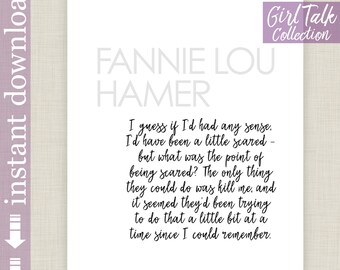 Fannie Lou Hamer Poster Print - Etsy