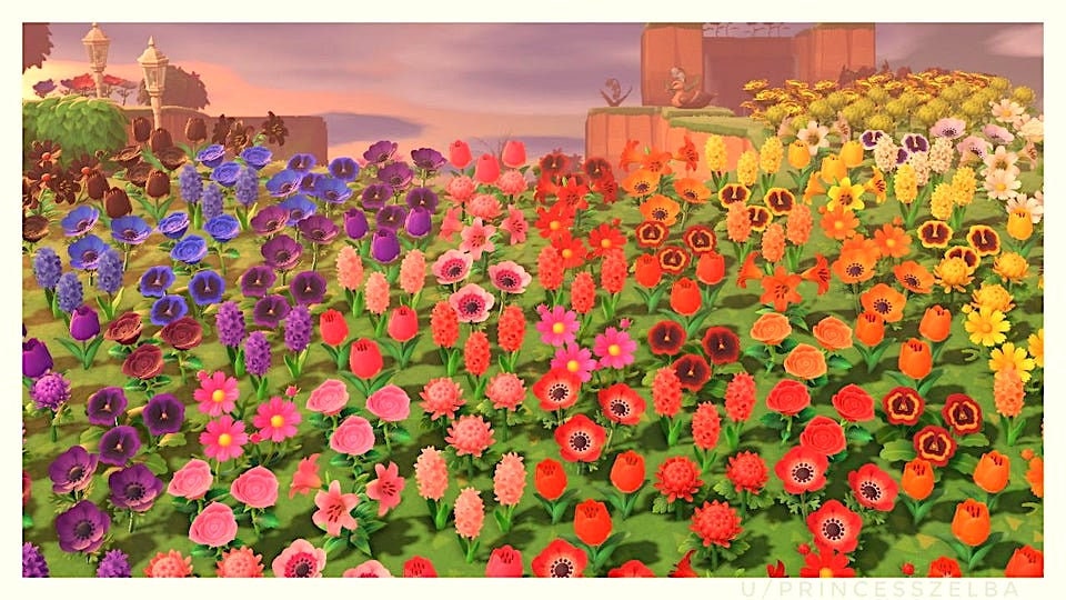Animal Crossing Eine Blume des EACHTyps in Animal Crossing Etsy