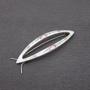 Guilloche Hair Clip - Etsy display picture 1