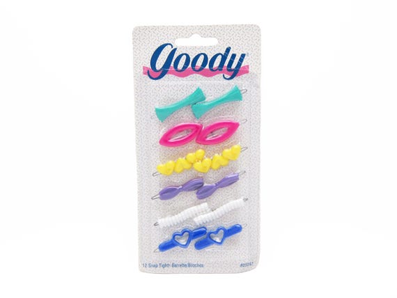 SMALL 1995 Vintage GOODY Snap-tight Kiddie Barrettes, 1.4  display picture 3