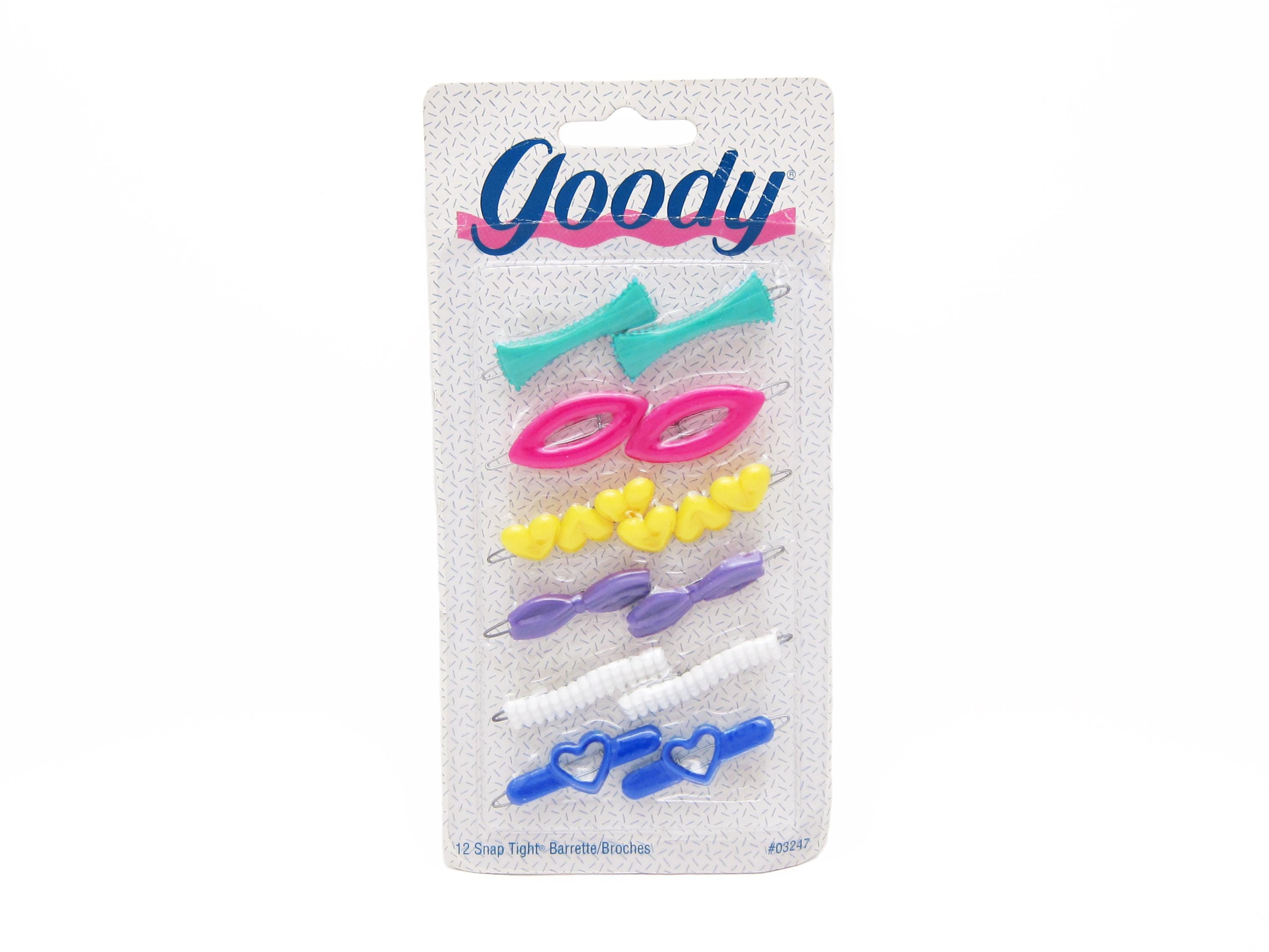 SMALL 1995 Vintage GOODY Snap-tight Kiddie Barrettes, 1.4