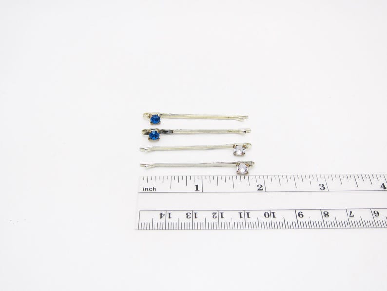 Bobby Ruler 1950's NEMO Vintage Bobby Pins, 1.9