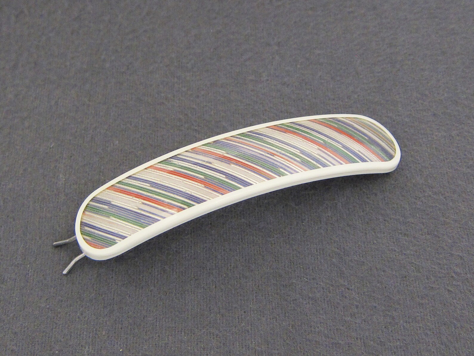 GOODY Vintage 1950's Hair Barrette Clip LARGE White Etsy