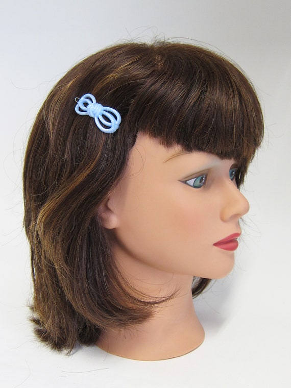 1950 年代のビンテージ バレッタ ヘアクリップ、1.6 インチ ライト