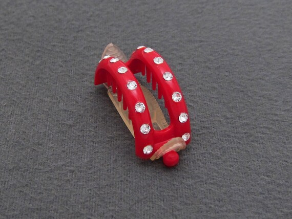 1950's TIP-TOP vintage ponytail holder barrette, … - image 4