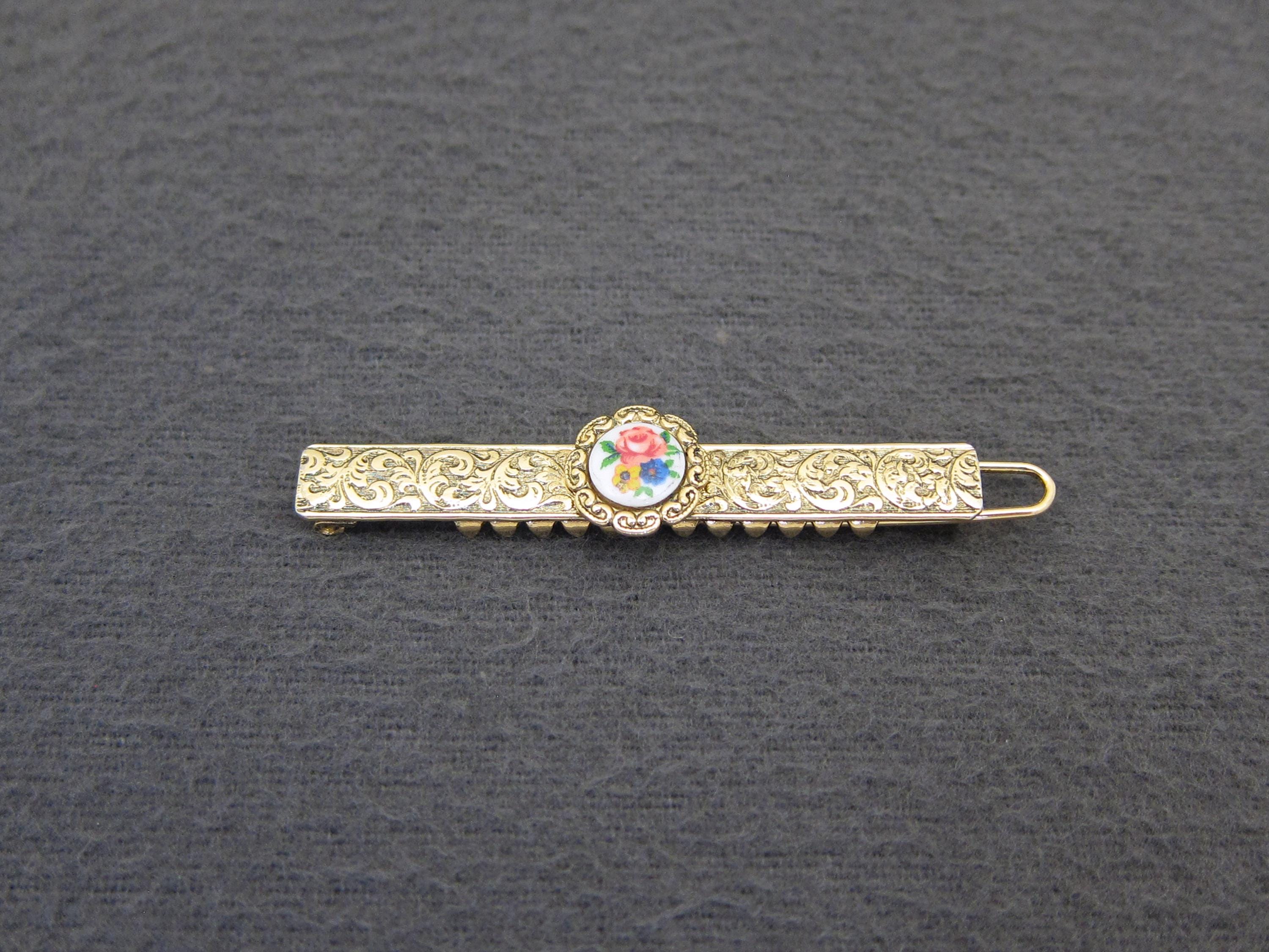 ?? Auth. Vintage Cameo Barette ??From 1928. Hair Barrettes – 1928 Jewelry main image 2