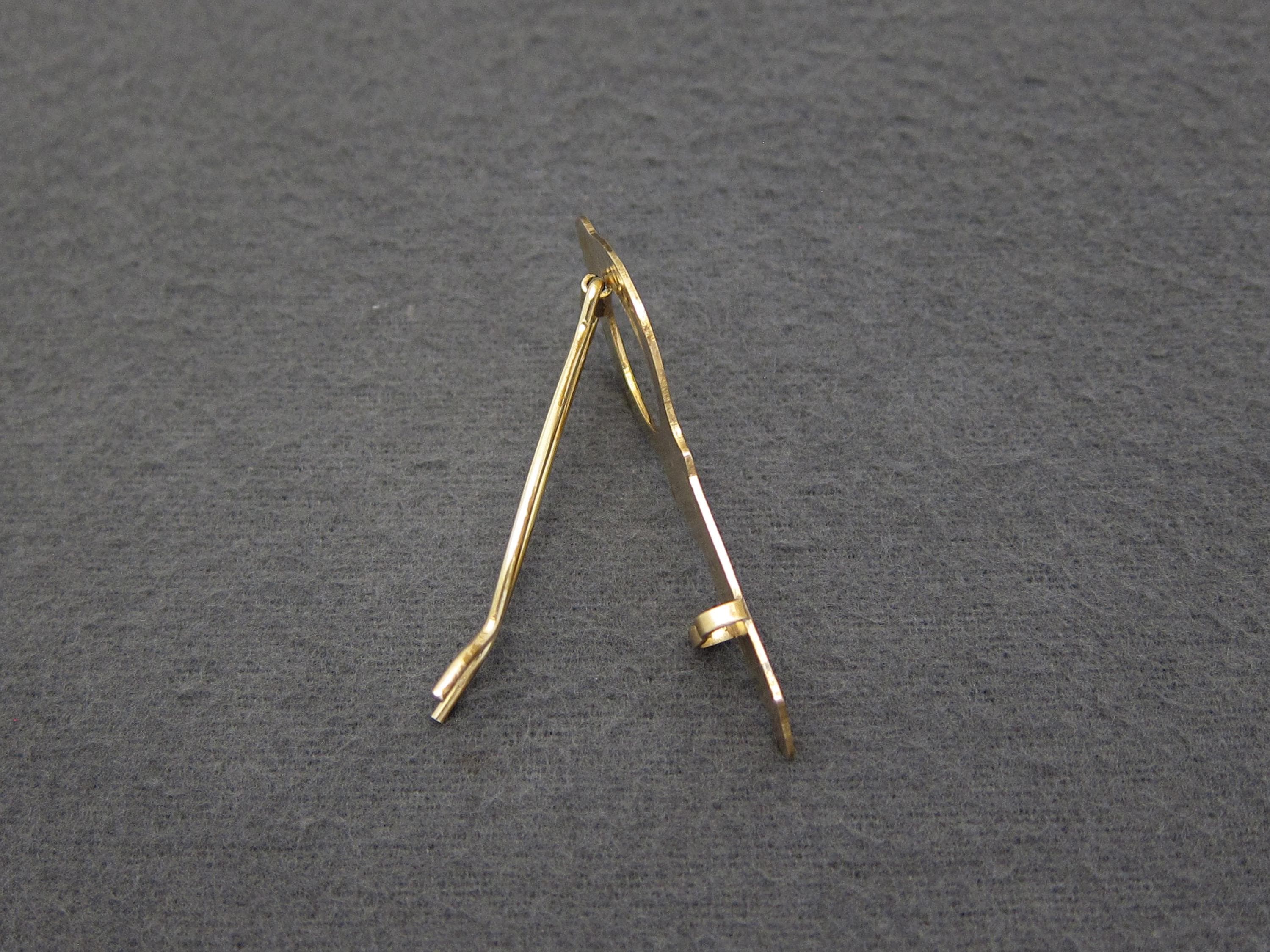 1940\'s Vintage Brass Hair Clips - Set of 2 il_fullxfull.6317644867_568w.jpg main image 3
