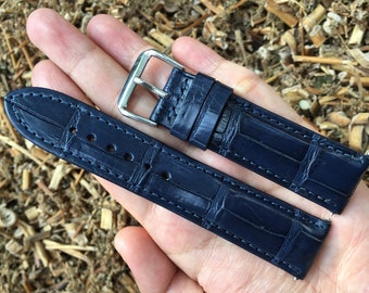 19mm alligator watch strap