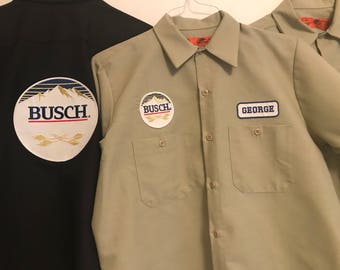 Vintage Busch Beer shirt, BUSCHHHHH