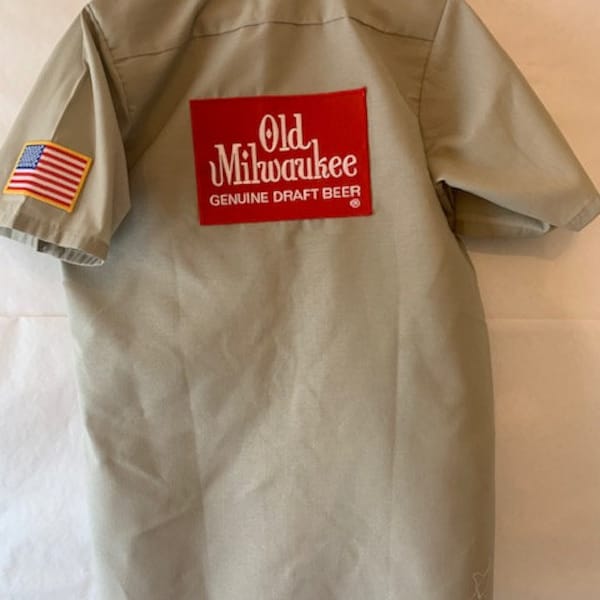 Old Milwaukee vintage work shirt