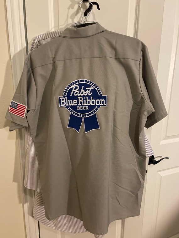 Vintage Beer Shirt PBR Shirt Pabst Blue Ribbon Musician
