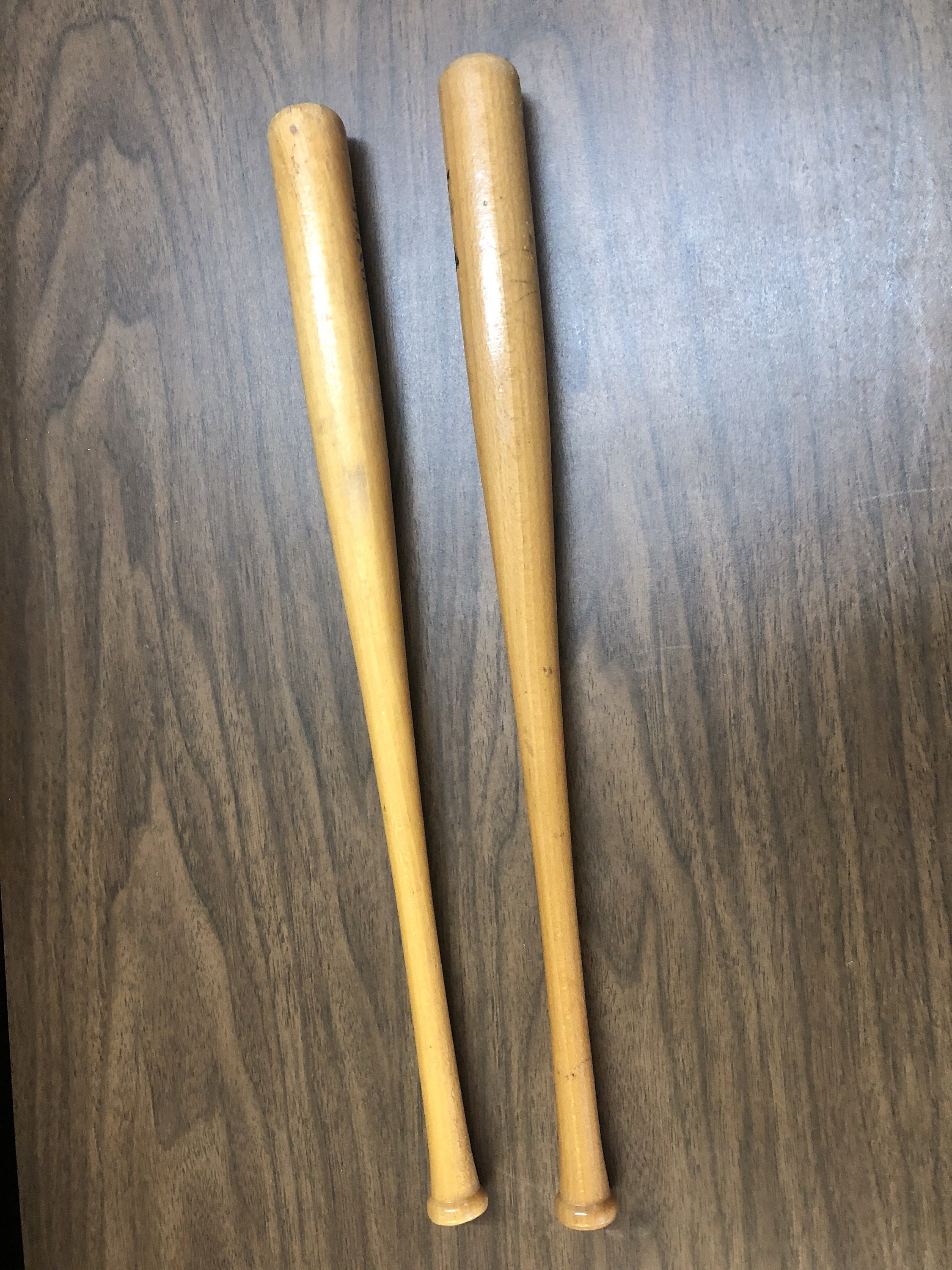 2 Vintage Wood MINI BASEBALL BAT Boston Red Sox Wooden Wall Etsy