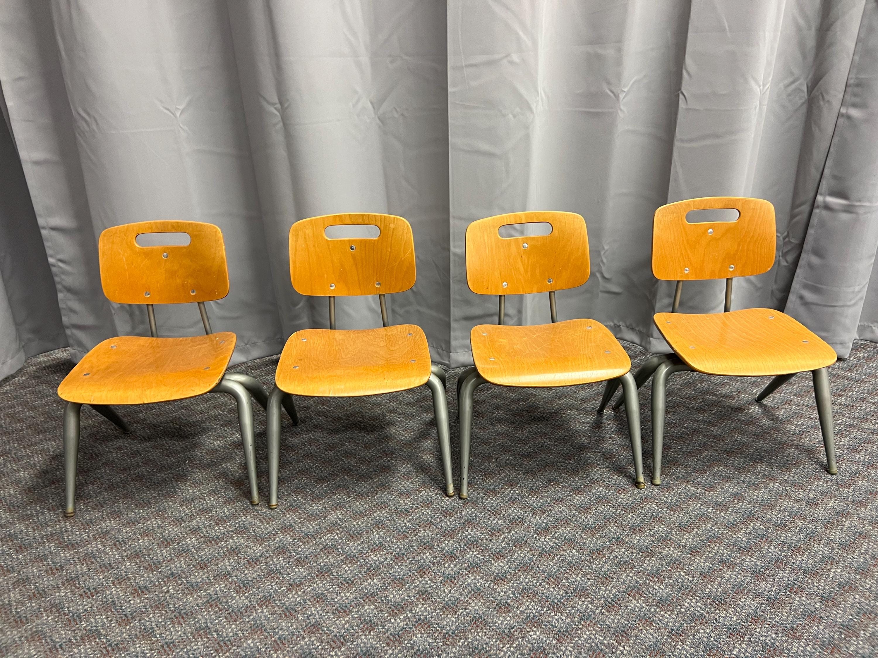 【1950s USA vintage】NORCOR スクールチェア 椅子 イス 1950s School Chair - Etsy