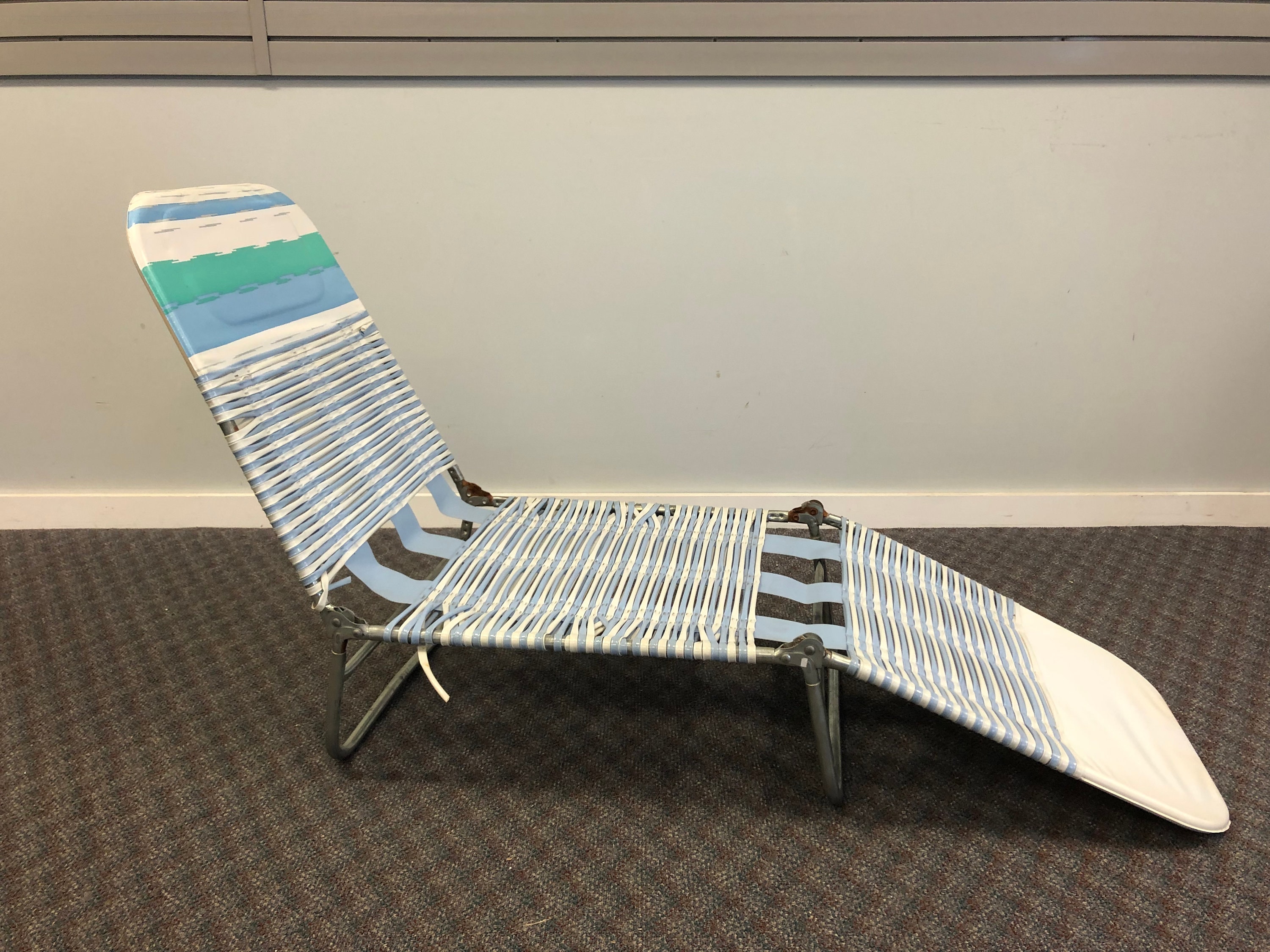Pvc folding chaise lounge sale