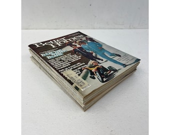 Vintage Better Homes and Gardens Magazine 1978 Lot of 7 Issues Jan-Aug Retro Ads