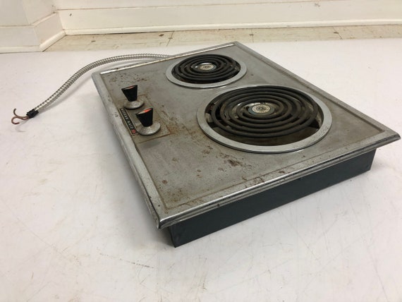 Vintage Modern Maid Stove Electric Range Top 2 Burner Rv Etsy