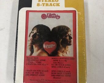 HEART Dreamboat Annie 8 Track Tape SEALED 1980 Mushroom Records NOS audio