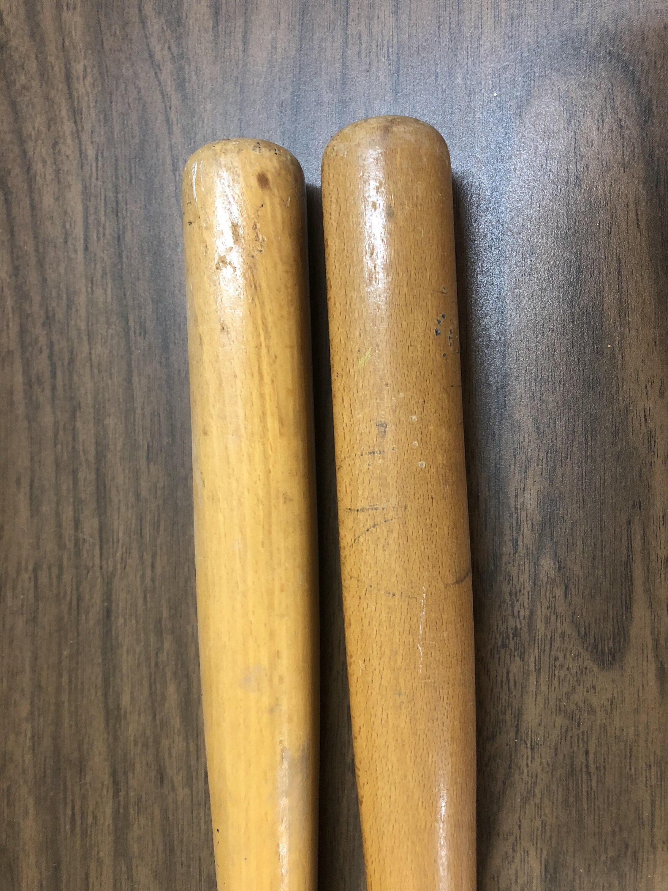 2 Vintage Wood MINI BASEBALL BAT Boston Red Sox Wooden Wall Etsy