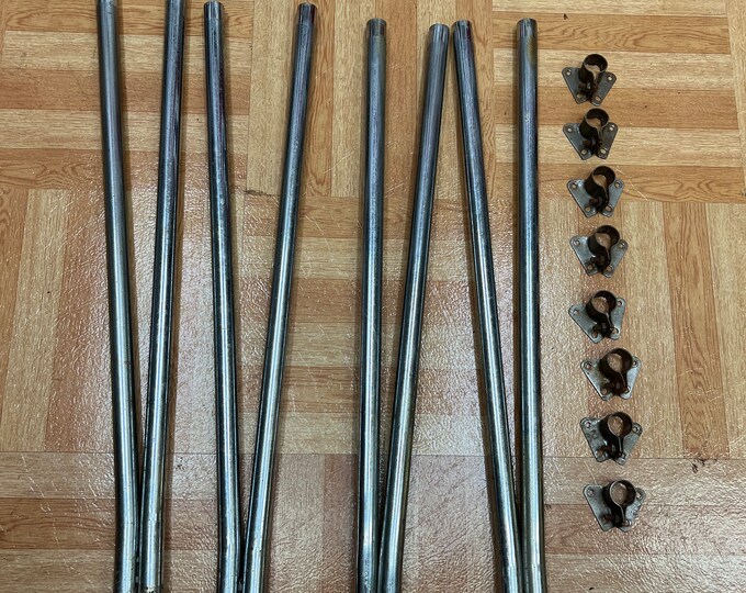 Vintage TABLE LEGS Mid Century Modern Hairpin 4 Metal Dining Etsy