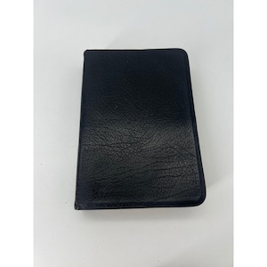 The Living Bible Paraphrased 1971 Tyndale House Black Cowhide Leather Binding zdjęcie 1