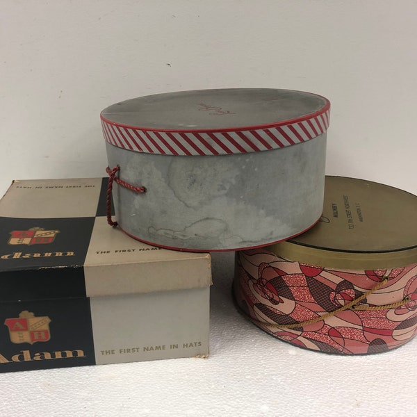 Vintage Hat Box Etsy