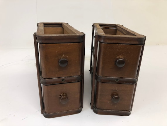 4 Vintage SEWING CABINET DRAWERS Wood Storage Wooden Antique Etsy image 0 - 4 Vintage SEWING CABINET DRAWERS Wood Storage Wooden Antique Etsy