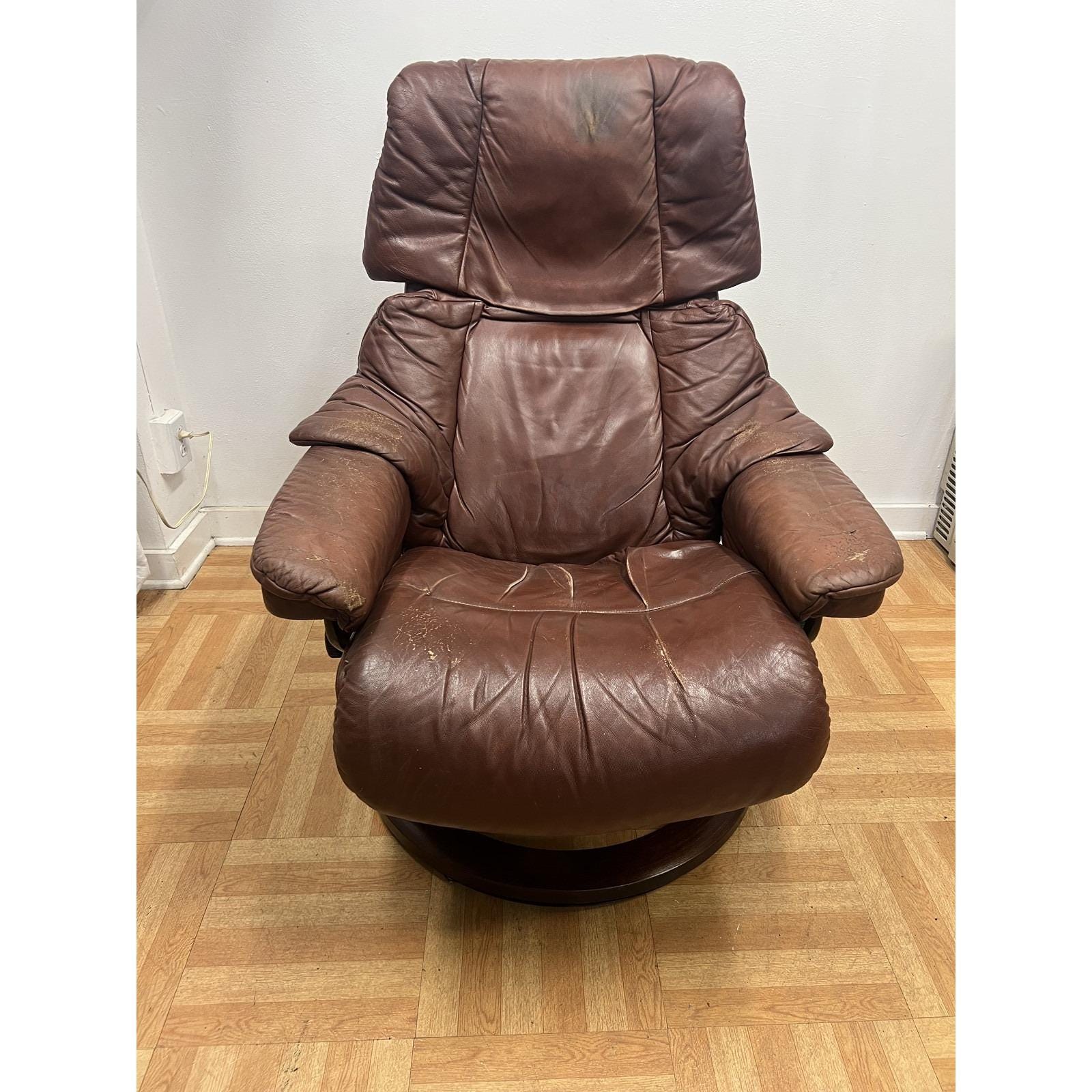 【単品販売不可・セット購入専用】Ekornes Ottoman Ekornes Stressless Recliner and Ottoman - Etsy