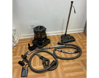 Rainbow E-2 Series Vacuum Cleaner w Power Nozzle & Attachments E2 Canister Lot