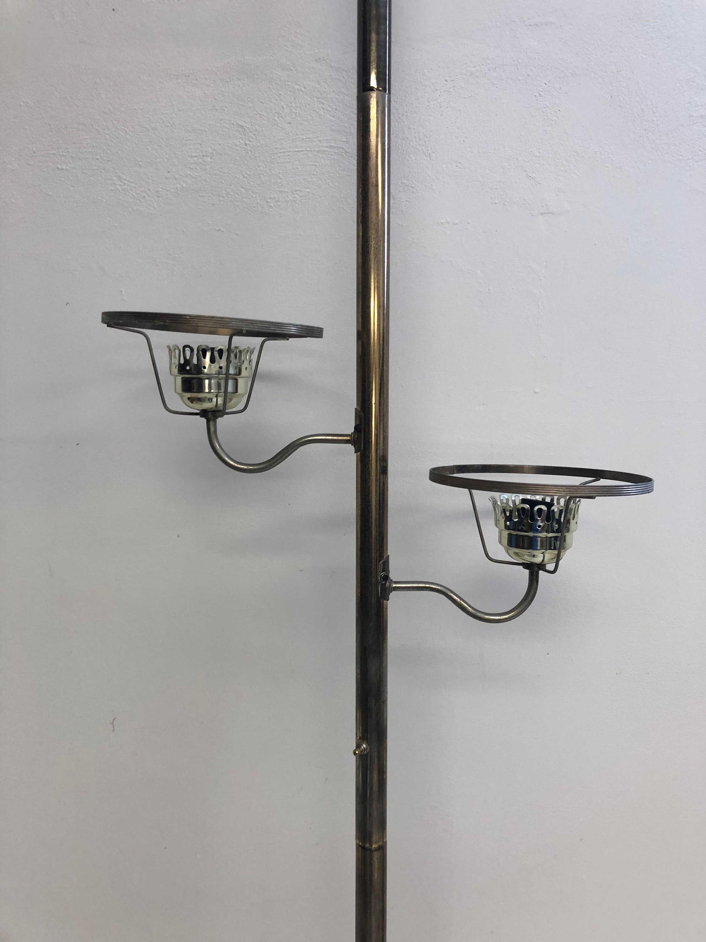 vintage tension pole lamp