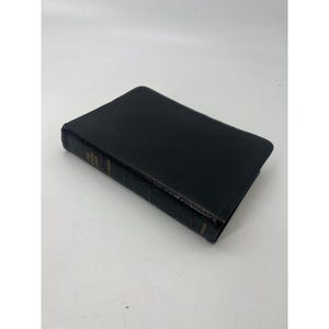 The Living Bible Paraphrased 1971 Tyndale House Black Cowhide Leather Binding zdjęcie 3