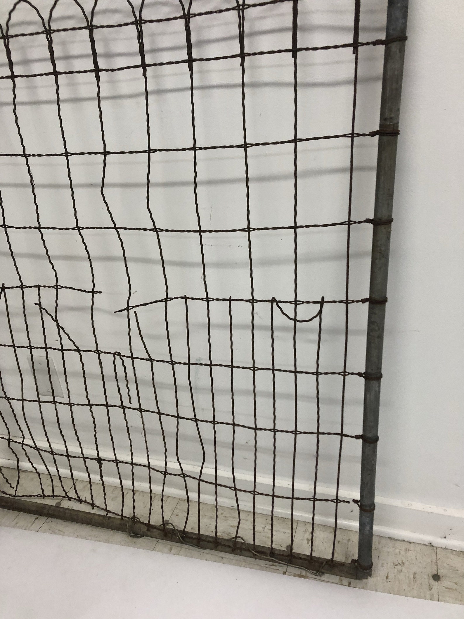 Vintage METAL GATE cerca jardín antiguo rústico victoriano | Etsy