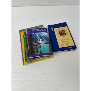 Vintage 1970s Christian Devotional Lot Our Daily Bread Upper Room Hymns Books