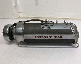 Vintage ELECTROLUX CANISTER Vacuum Cleaner 30 sled atomic canister 1950s gray us TESTED Runs Great