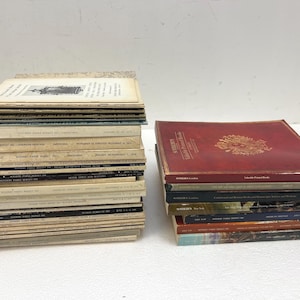 SOTHEBY’S Auction Catalog Lot - Art, Furniture, Sculpture from 70s, 80s, 90s - Parke Bernet vintage statue
