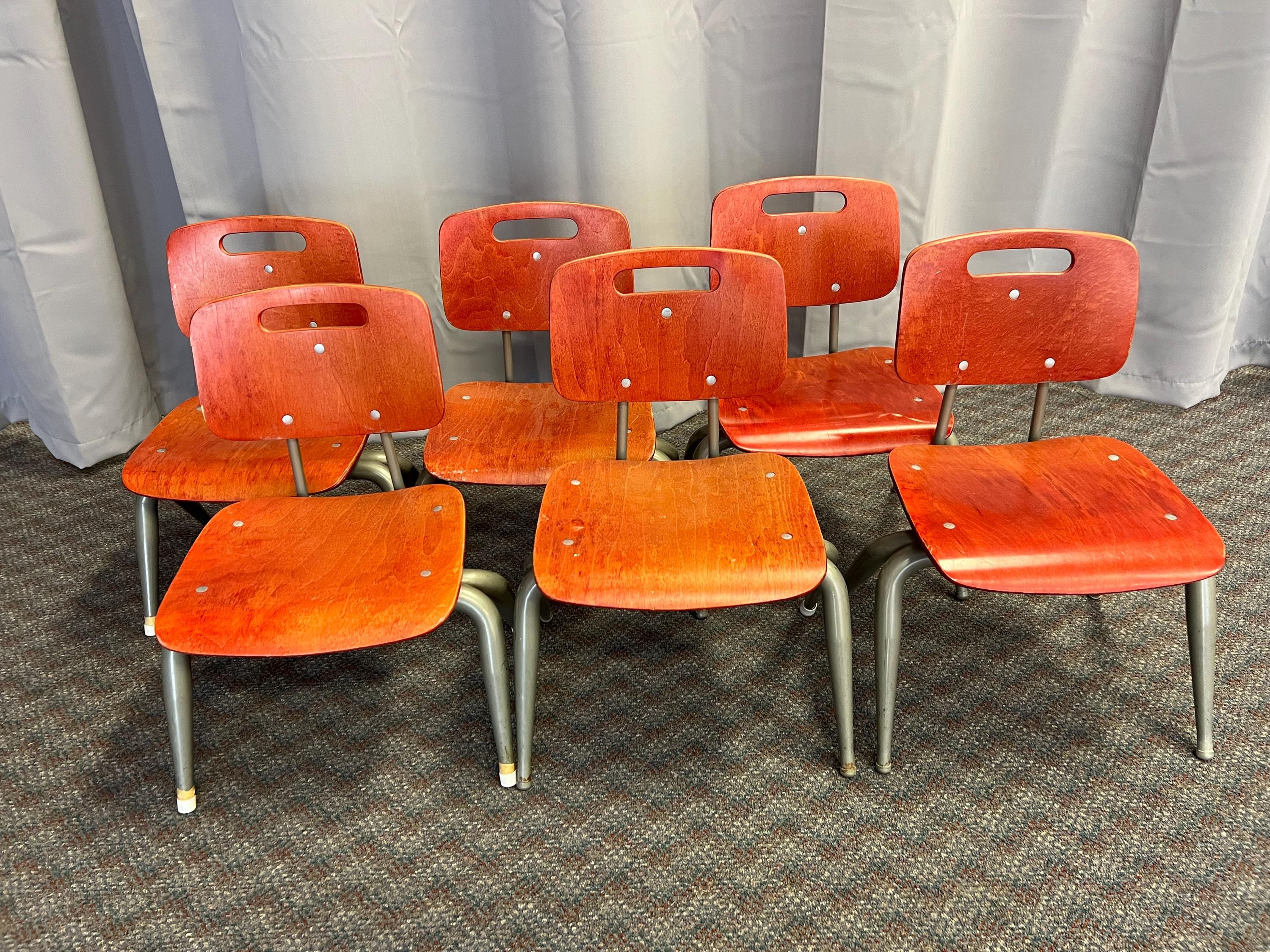 1950s School Chair - Etsy