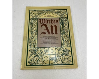 Witches All by Elizabeth Pepper & John Wilcock 1977 First Printing witchcraft