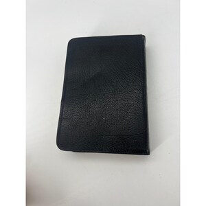 The Living Bible Paraphrased 1971 Tyndale House Black Cowhide Leather Binding zdjęcie 12