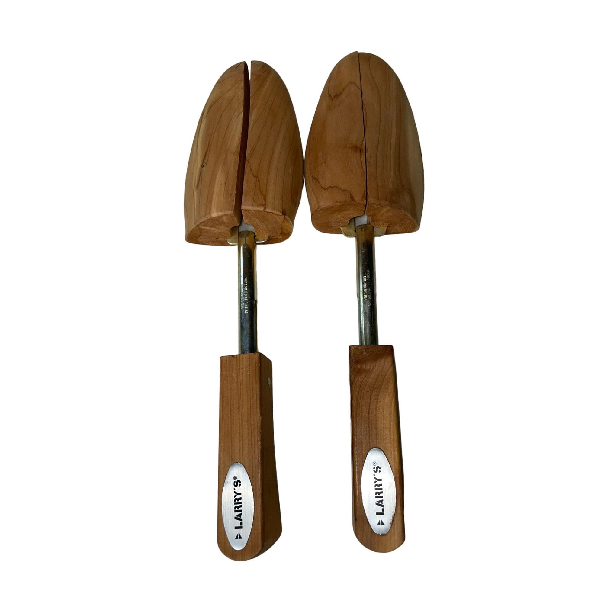 Howard & Phil\'s Western Wear Cedar Boot Shoe Trees Rochester USA Pair Adjustable Men main image 2