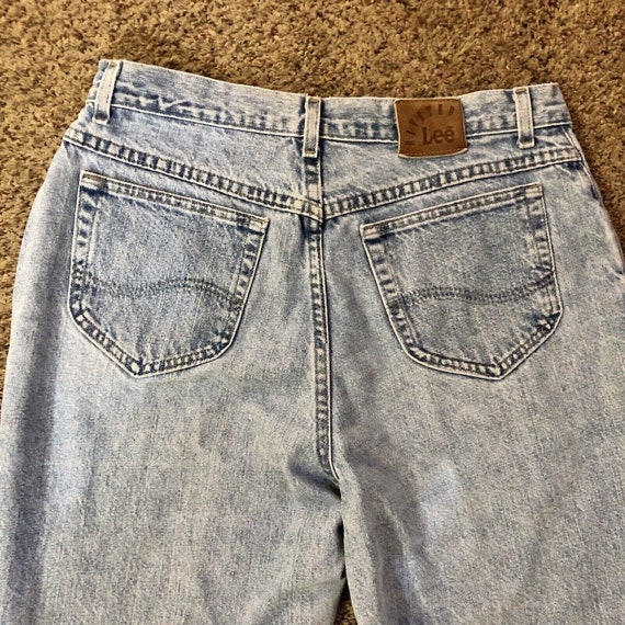 Vintage Riveted Lee Jeans Womens 12? Used - image 6