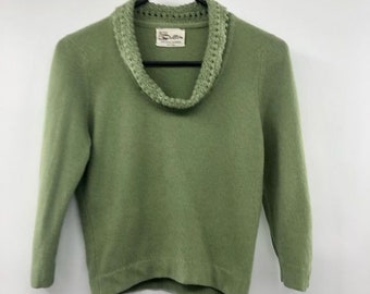 Vintage Dalton Sweater Womens S? Used Green