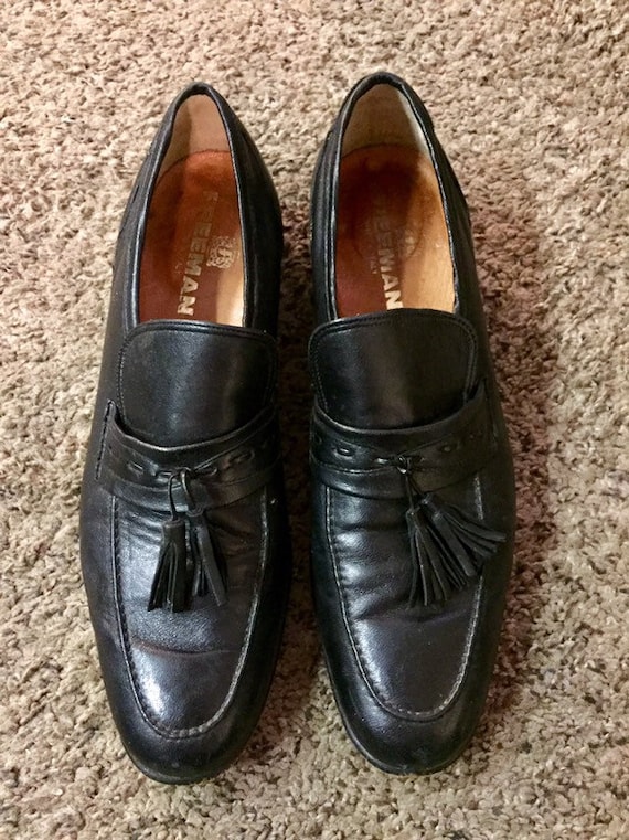 Vintage Freeman Dress Shoes Sz 9 1/2N Narrow | Etsy