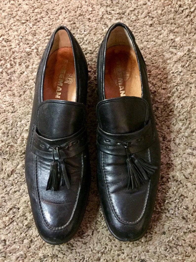 Vintage Freeman Dress Shoes Sz 9 1/2N Narrow Etsy