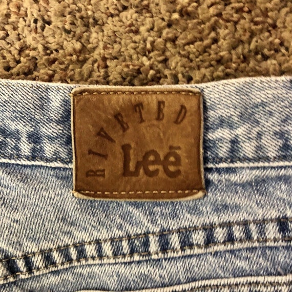 Vintage Riveted Lee Jeans Womens 12? Used - image 7