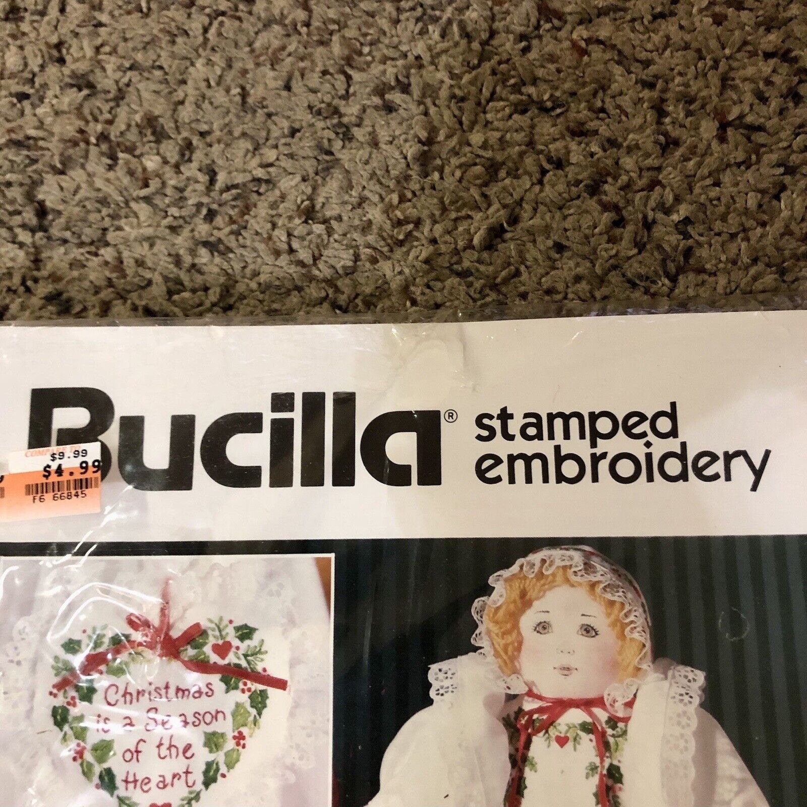 Vintage 1993 Bucilla Stamped Embroidery Kit NEW 83106 Etsy