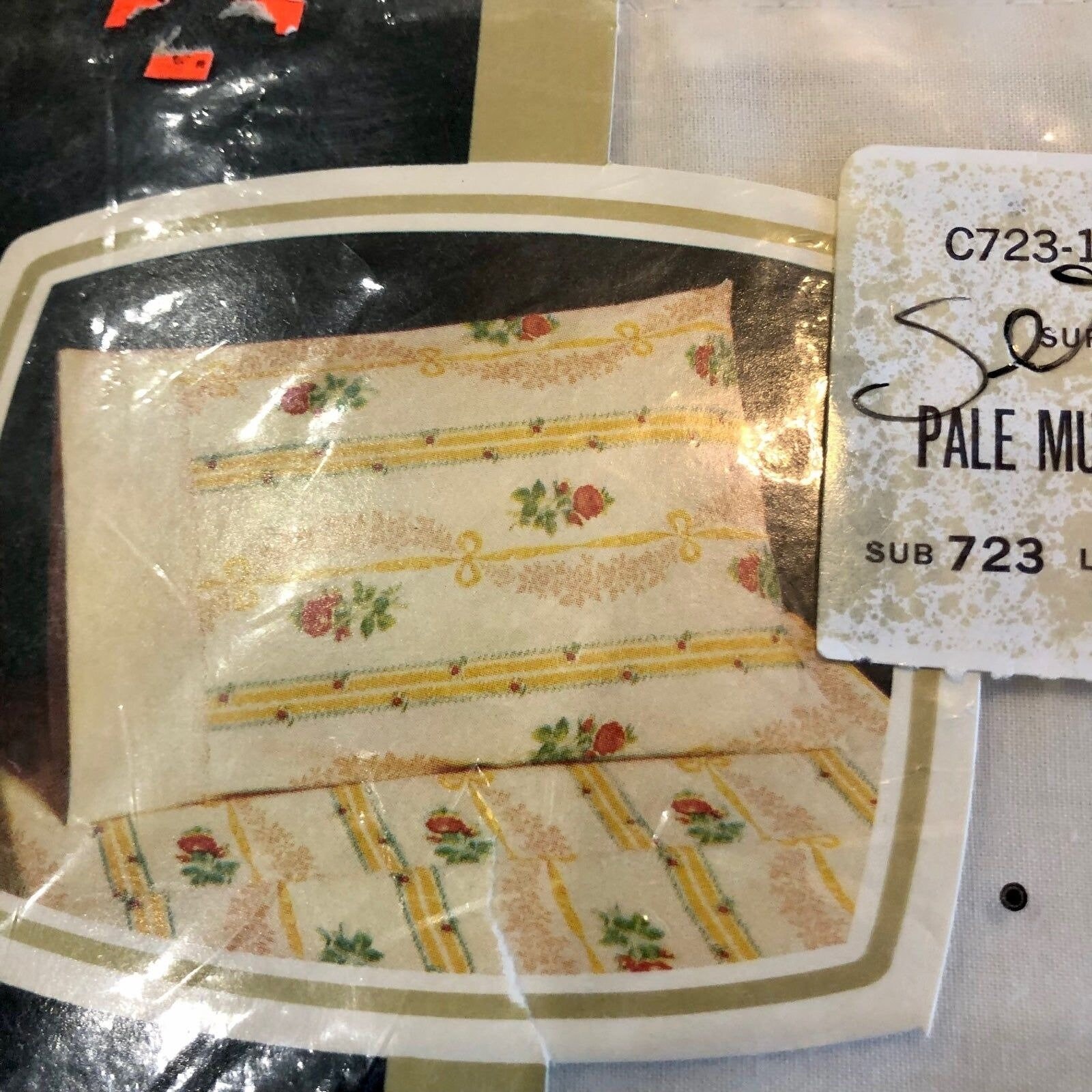 Vintage Jcpenney No Iron Percale Two Standard Pillowcases NEW Etsy